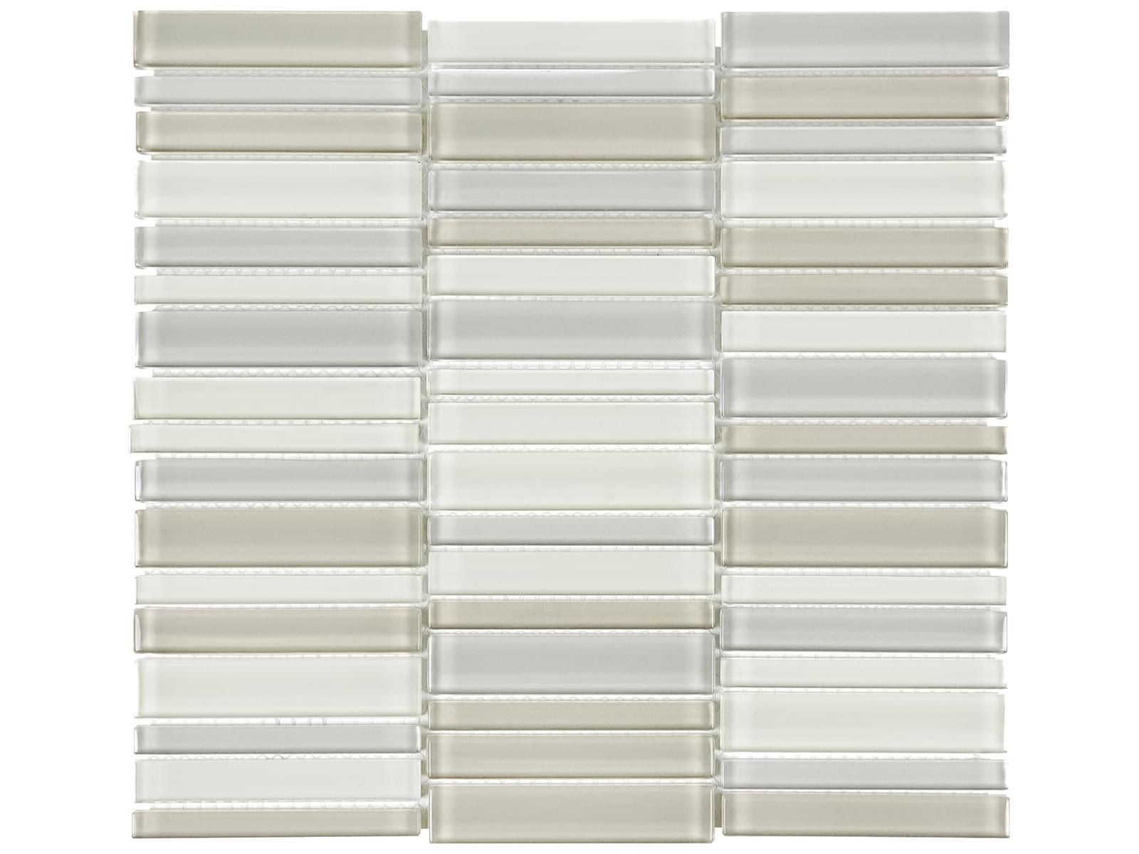 Anatolia Element Natural Blend Stacked Glossy Mosaic