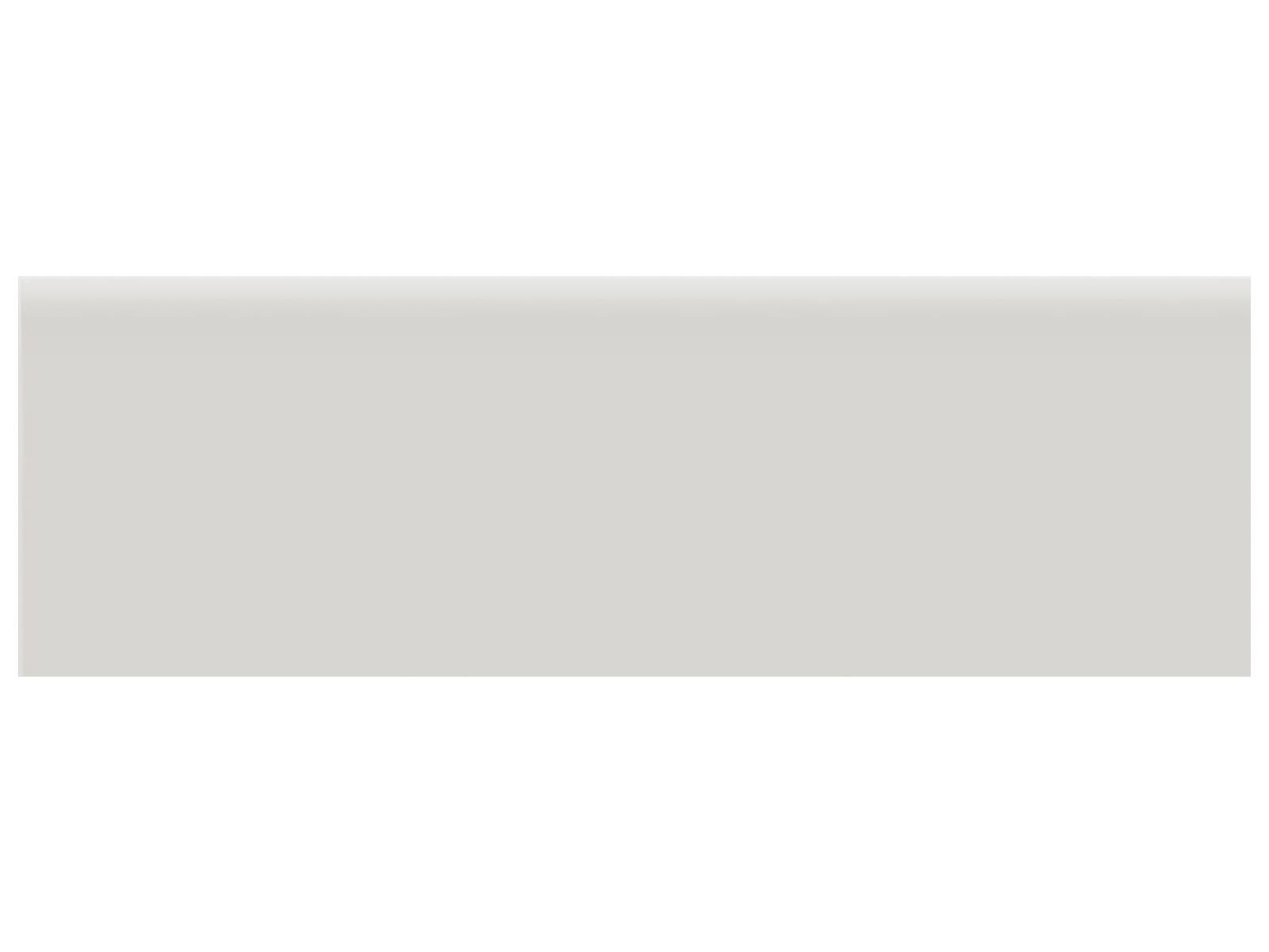 Anatolia Soho Halo Grey Glossy Ceramic Bullnose Porcelain 2" x 6", Anatolia Tile & Stone