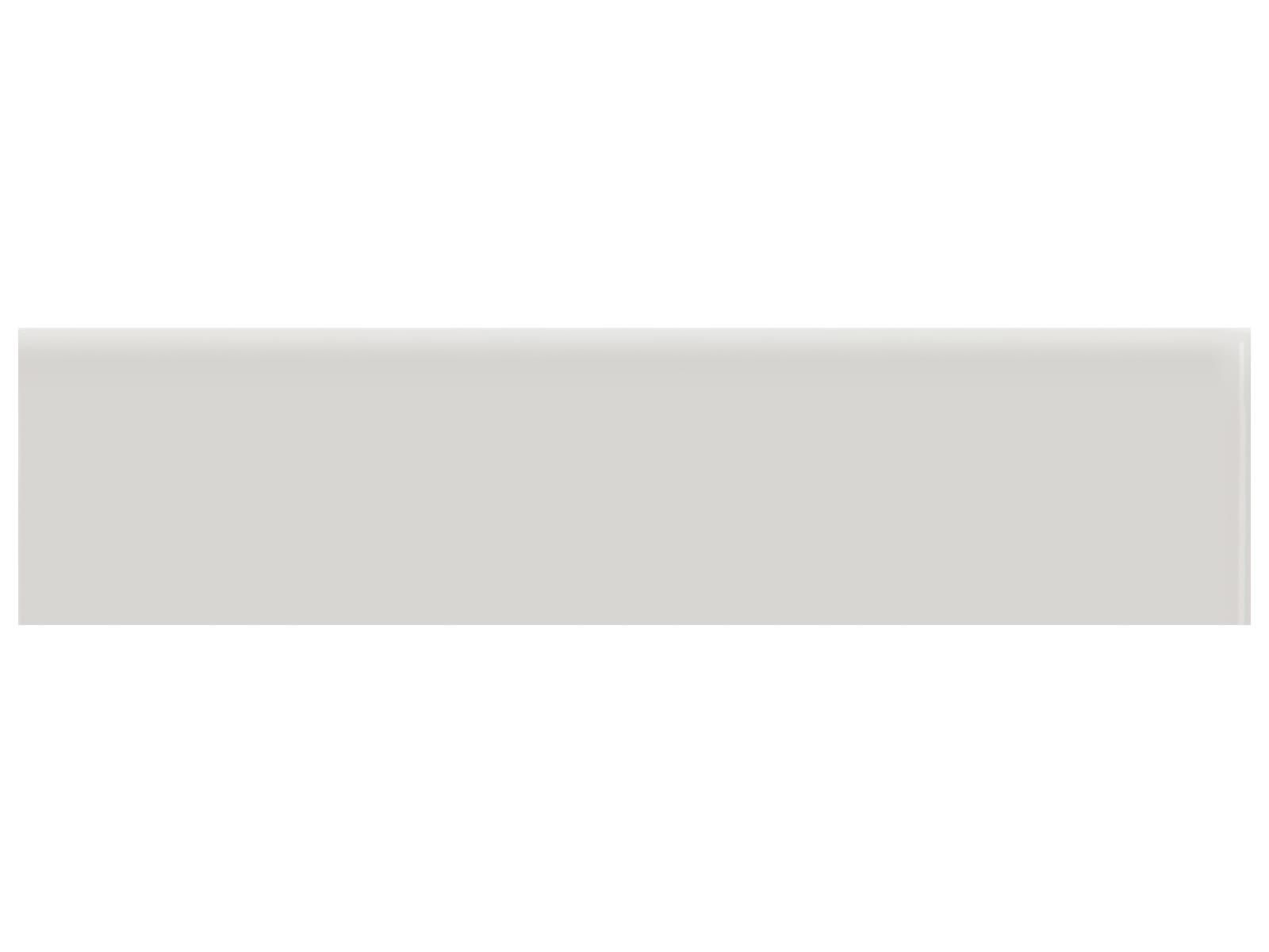 Anatolia Soho Halo Grey Glossy Ceramic Bullnose Porcelain 2" x 8", Anatolia Tile & Stone