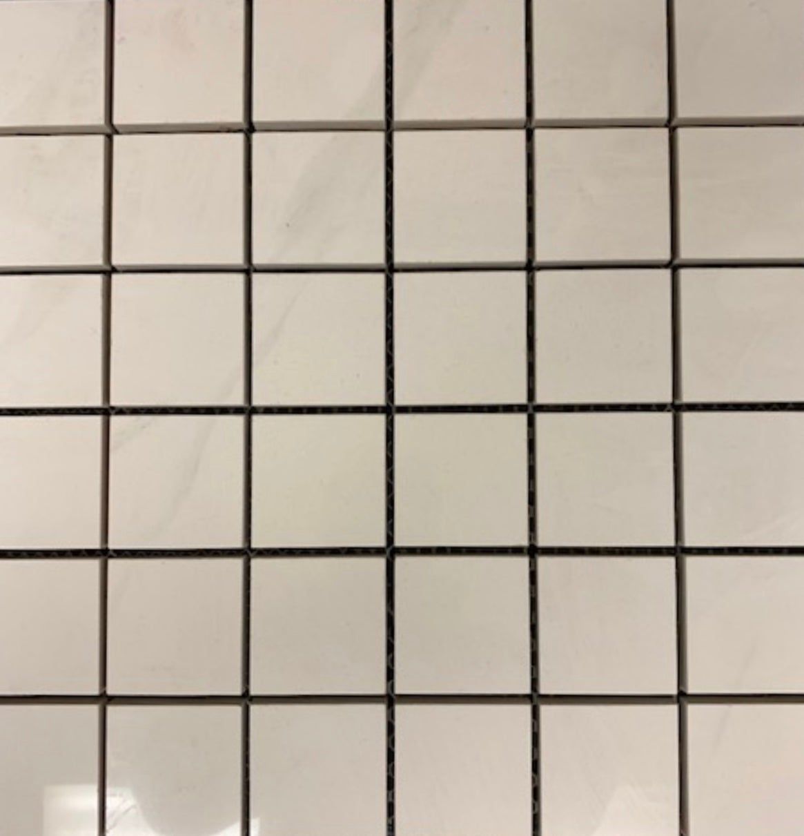 CIFL Porcelain - Mosaics Statuario Glossy Porcelain Mosaic 2" x 2", CIFL