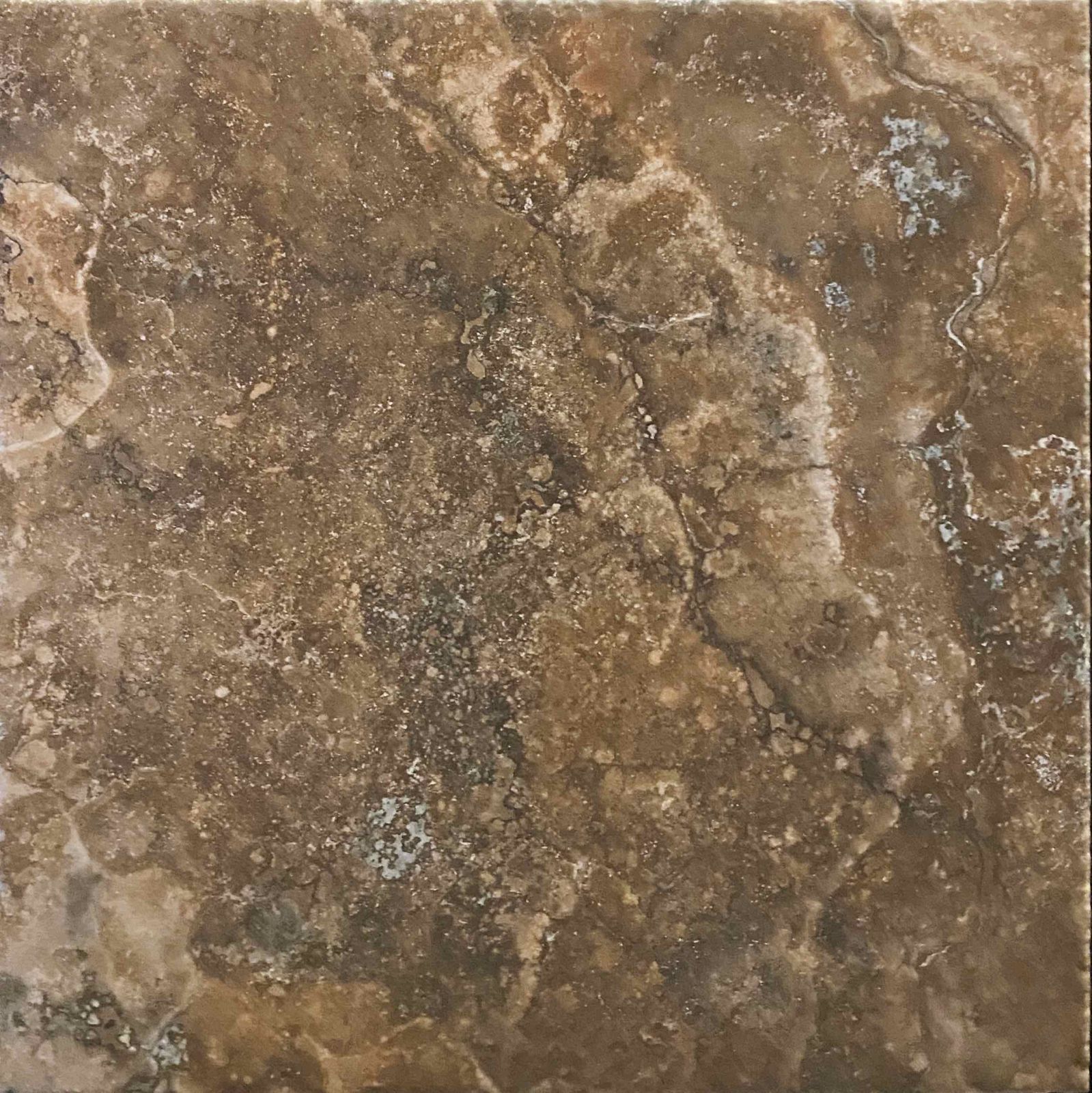 CIFL Saturnia Noce Glazed Porcelain Tile 13" x 13", CIFL