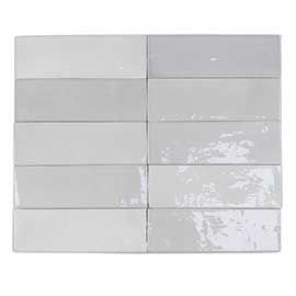 Sarana Tile Safi Grey Ceramic 2" x 6"