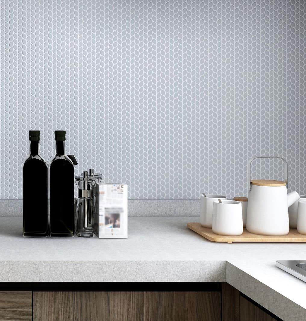 Brand Alexander Glass Leaf flooring collection sample
