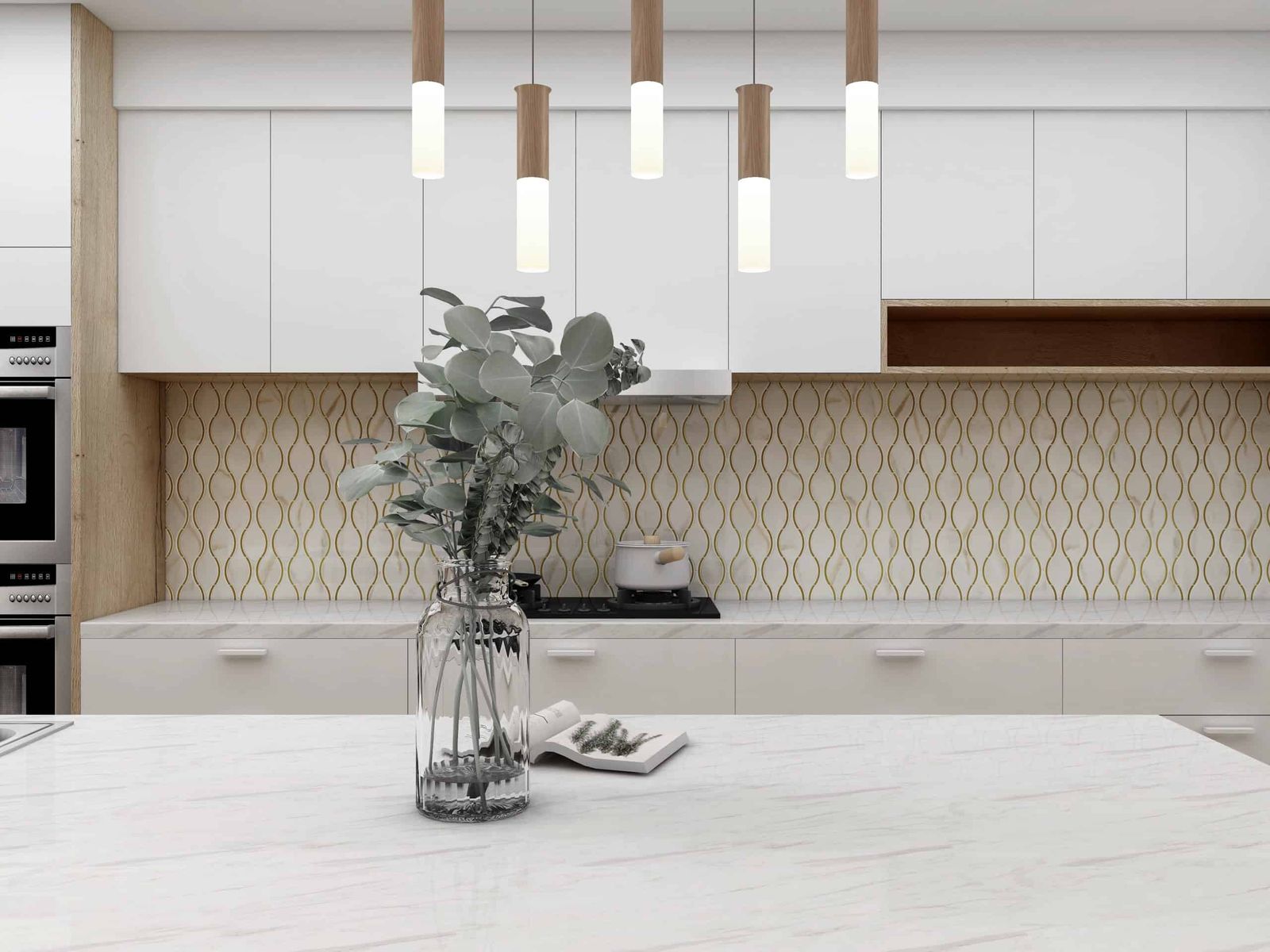 Sarana Tile Mosaic flooring sample