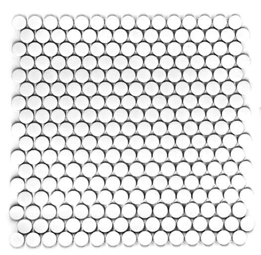 Sarana Tile MH Penny Mosaic flooring sample