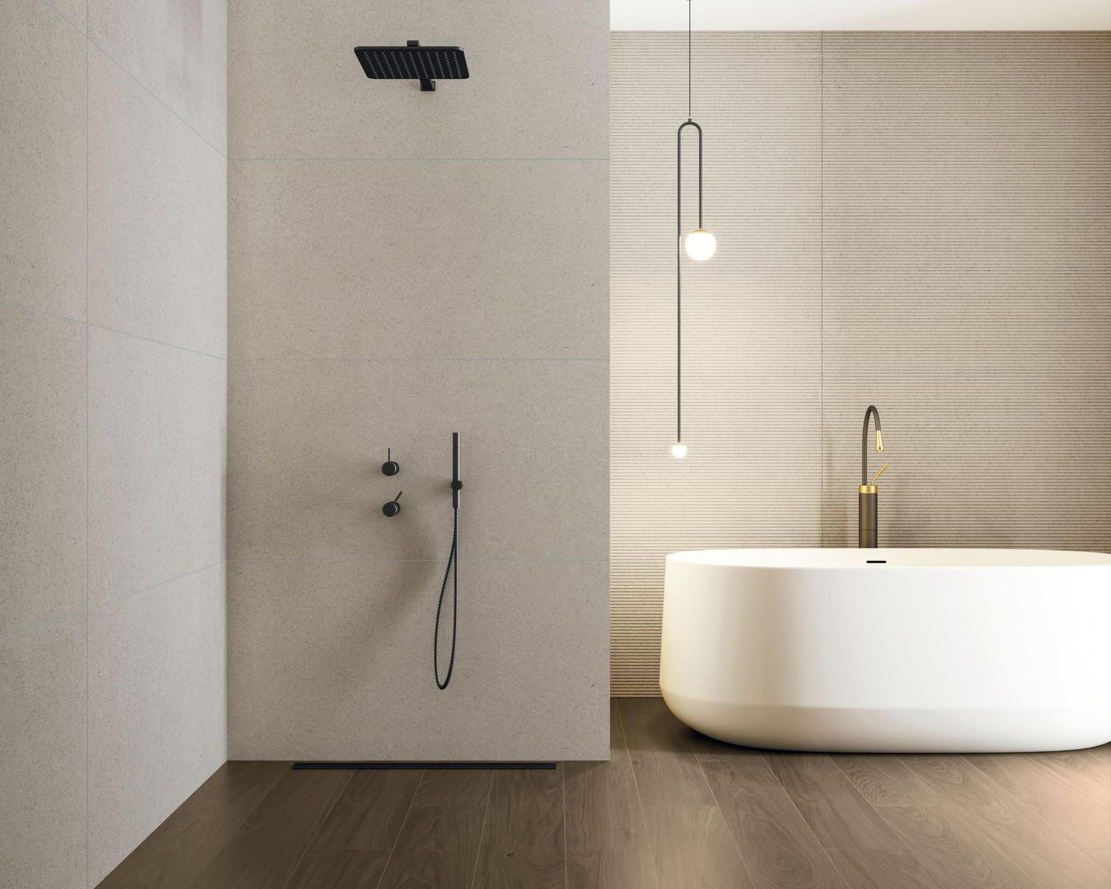 Sarana Tile Lin flooring collection sample